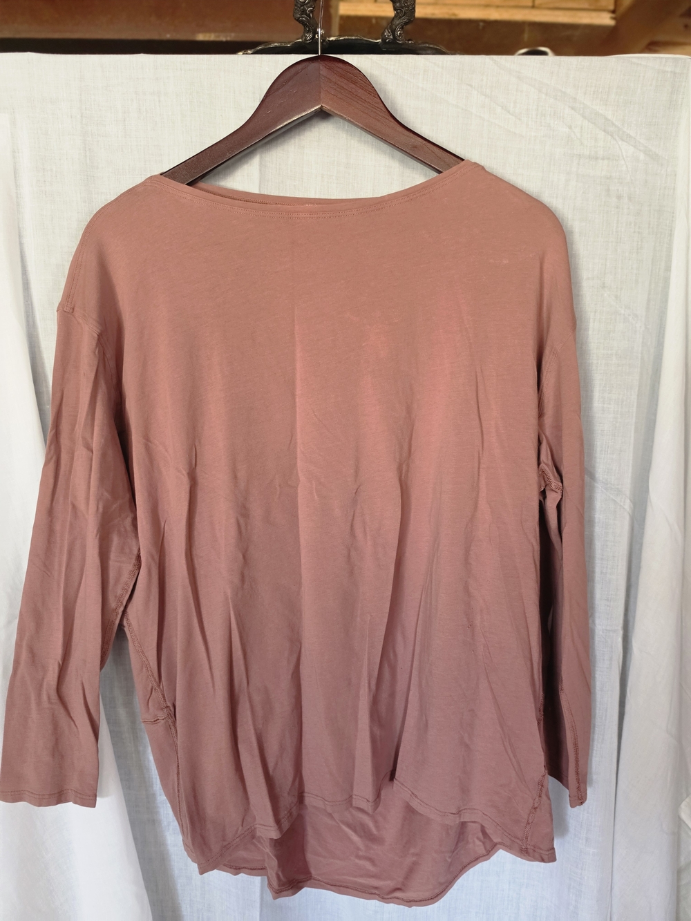 lululemon athletica Dusty Rose Long Sleeve Tee